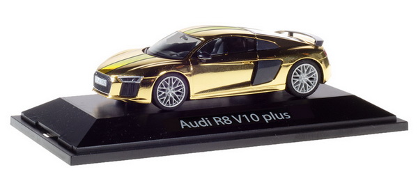Модель 1:43 Audi R8 V10 Plus - gold