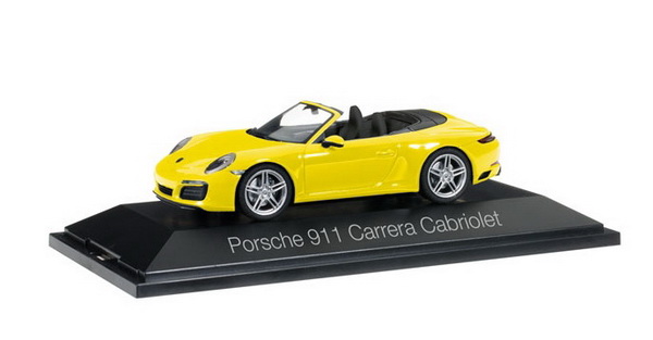 Porsche 911 (991/2) Carrera Cabrio - Yellow
