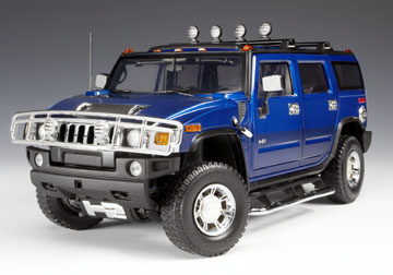 Модель 1:18 Hummer H2 All-Terrain - blue