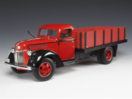 Модель 1:16 Ford Grain Truck / black red