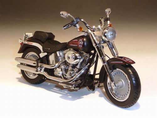 Модель 1:12 Harley-Davidson FLSTF Fat Boy - unrest Color Shop