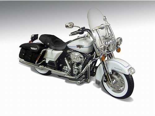 Модель 1:12 Harley-Davidson FLHRC Road King Classic - white
