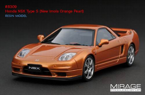 honda nsx type s (new imola orange peral) HPI.8309 Модель 1:43