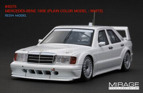 mercedes-benz 190e - white HPI.8375 Модель 1:43