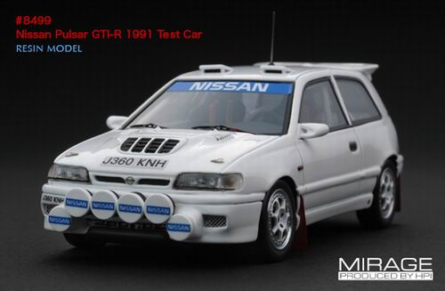 nissan pulsar gti-r test car HPI.8499 Модель 1:43