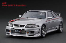 Модель 1:43 Nissan Skyline Nismo GT-R R-Tune (R33) Silver (RHD)