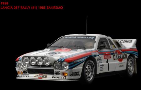 Модель 1:43 Lancia 037 Rally №1 «Martini» Rally Sanremo (Henri Pauli Toivonen - Juha Piironen)