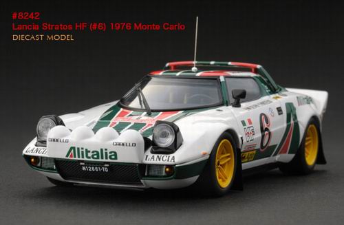Модель 1:43 Lancia Stratos HF №6 «Alitalia» Rallye Monte-Carlo (Bjorn Waldegard - Hans Thorzelius)