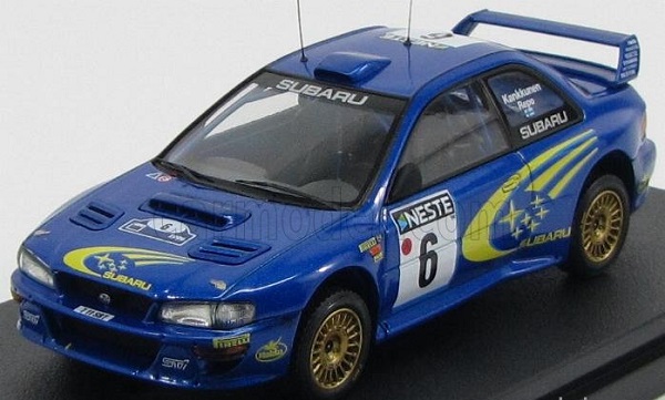 Модель 1:43 Subaru Impreza WRC №6 Winner RALLY FINLAND (Juha Matti Pellervo Kankkunen - Juha Repo)