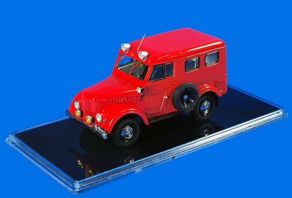 69 (цельнометаллический кузов) - Пожарная Охрана - Москва ICV222A Модель 1:43