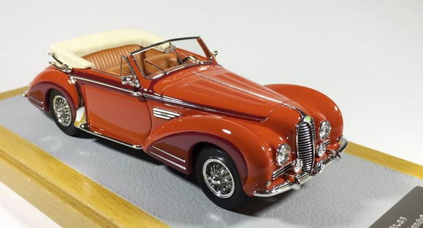 delahaye 175s 1949 cabriolet chapron sn815028 (l.e.100pcs) CHRO72 Модель 1:43
