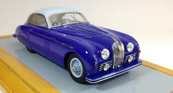 Модель 1:43 Talbot-Lago T26 Coupe Grand Sport Saoutchik Ch.№110151 - 2-tones blue (L.E.75pcs)