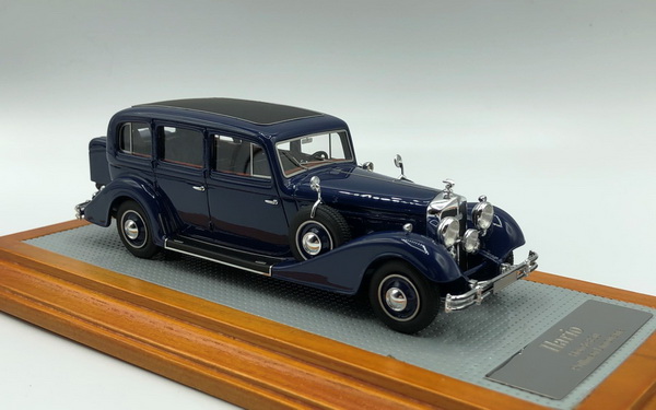 Horch 850 Pullman Limousine Erdmann & Rossi original car - blue (L.E.50pcs)
