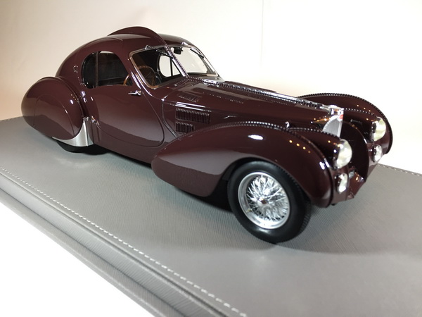 bugatti t57s atlantic ch.№57473 seydoux restoration (l.e.20pcs) IL1805 Модель 1:18