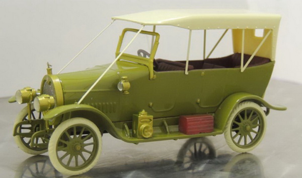 Модель 1:43 Руссо-Балт Е 15/35 НР Торпедо - зелёный (L.E.350pcs)