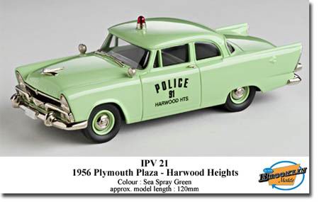 Модель 1:43 Plymouth PLAZA `HARWOOD Heights`