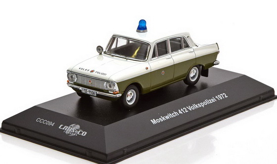 Модель 1:43 «Москвич» 412 Полиция ГДР / «Moskwitch» 412 «Volkspolizei» DDR