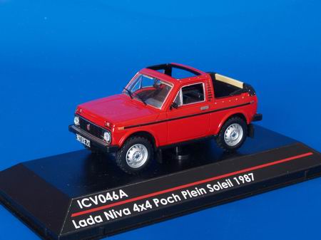 Модель 1:43 Lada «Niva» 4x4 Poch Plein Soleil - red