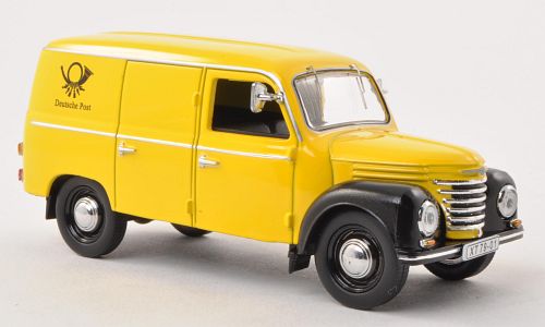 Модель 1:43 IFA Framo V901/2 «Deutsche Poste» - yellow/black