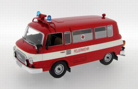 Модель 1:43 Barkas B1000 «Feuerwher» (пожарный медицинский)