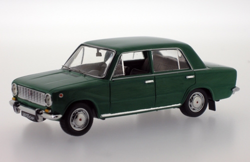Модель 1:43 ВАЗ 2101 / Lada VAZ 2101 (JIGULI) - green (Brown interiors)