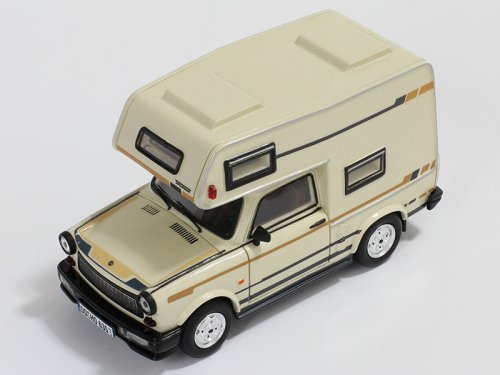 trabant 601 «wohnmobil» - beige (кемпер) IST293 Модель 1:43