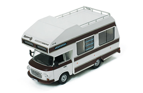 Модель 1:43 Barkas B1000 «Wohnmobil» - white/brown (кемпер)