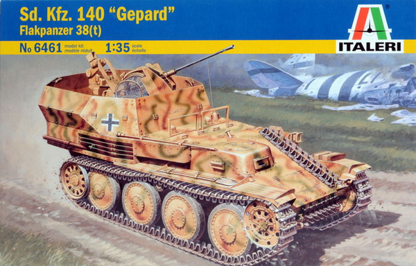 Модель 1:35 Sd.KFZ.140 Flakpanxzer 38 Gepard