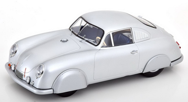 Модель 1:18 Porsche 356 SL (closed wheels) - 1951 - Silver