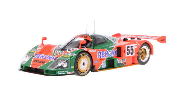 Модель 1:18 Mazda 787B 2.6l Team Mazdaspeed Co. Ltd. N55 Winner 24h Le Mans 1991 B.Gachot - J.Herbert - V.Weidler