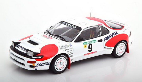 Модель 1:18 TOYOTA Celica GT4 (ST185) №9 Rally Portugal (Markku Allan Alen - Ilkka Kivimaki)