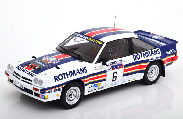 Модель 1:18 Opel Manta 400 №2 «Rothmans» RAC Rally (Toivonen - Gallagher)