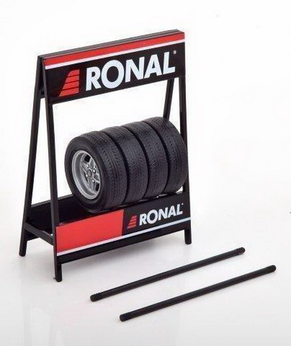 Комплект колес "Ronal" X Pack 4 шт. 18SET008W Модель 1:18