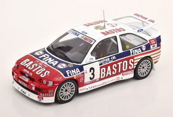 ford escort rs cosworth #3 "bastos" snijers/colebunders 24h ypres 1995 24RAL017A Модель 1:24