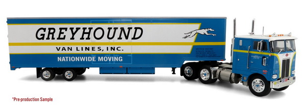 Peterbilt 352 Pacemaker Tractor Trailer: Greyhound Van Lines