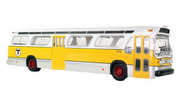 Модель 1:43 GM TDH-5301 New Look Transit Bus - Boston
