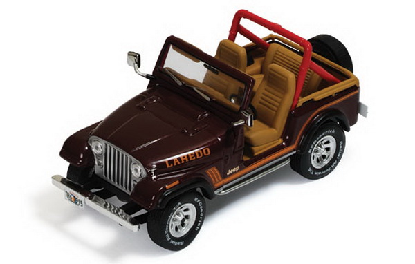 Модель 1:43 Jeep C7 4х4 Laredo - dark brown
