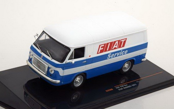 fiat 238 "fiat service" (фургон) - white/blue CLC300 Модель 1:43