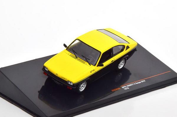 Модель 1:43 Opel Kadett C Coupe GT/E - yellow/black