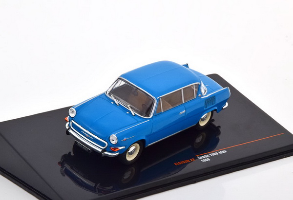 skoda 1000 mbx 1966 - blue CLC432 Модель 1:43