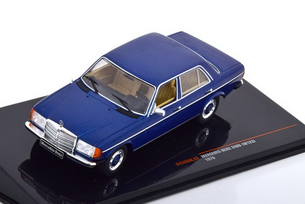 MERCEDES-BENZ 240D (W123) 1976 Metallic Dark Blue CLC488 Модель 1:43
