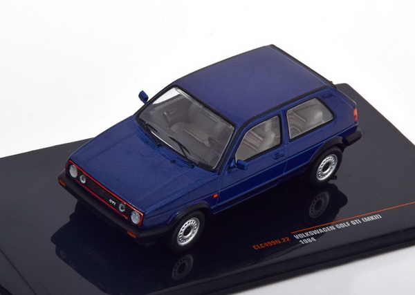 VW Golf 2 GTI - 1984 - Dark blue met. CLC499 Модель 1:43