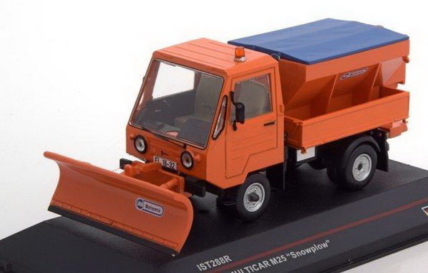 Модель 1:43 Multicar M25 (снегоуборочный) - orange