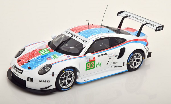 Porsche 911 (991) RSR №93 24h Le Mans (Tandy - Earl Bamber - Patrick Pilet) LEGT18025 Модель 1:18