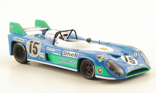 Модель 1:43 Matra MS670 №15 Winner Le Mans (Henri Pescarolo - Graham Hill)