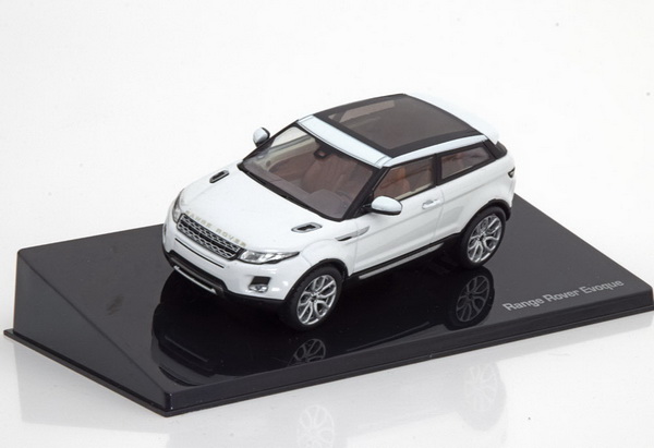 Модель 1:43 Land Rover Evoque - white (dealer edition)