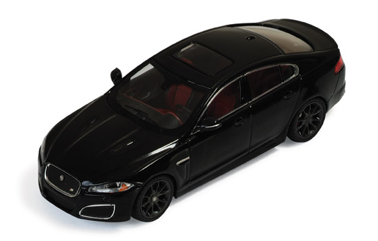 jaguar xfr - black met MOC139 Модель 1:43