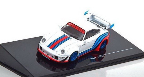 Модель 1:43 Porsche 911 RWB 993 «Martini» - white