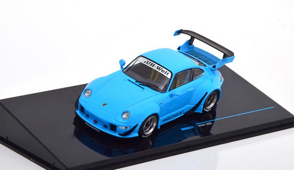 Модель 1:43 Porsche 911 RWB 993 - light blue