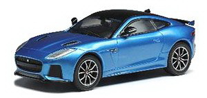 jaguar f-type svr coupe 2016 blue MOC297 Модель 1:43